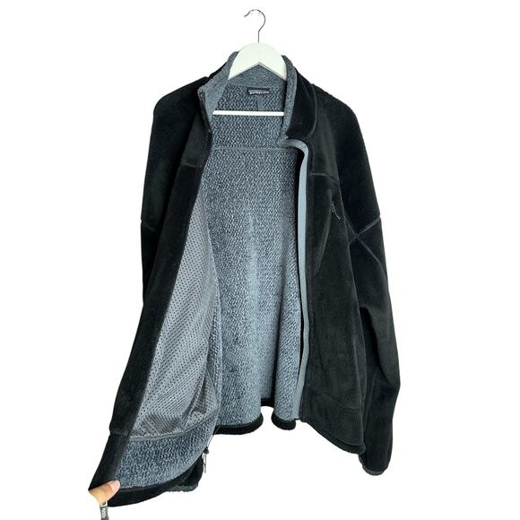 Patagonia R4 Polartec Men's ReTool Fleece Black Full Zip Sweater Jacket Size 2XL - Picture 6 of 9
